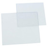 Welding Helmet Replacement Cover Plates, Clear, Strap