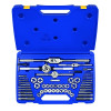 Irwin Hanson 24640 Machine Screw Fractional Tap and Hex Die Set 53-Piece Plastic Case