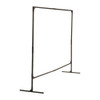 Welding Curtain Frame, Wilson, Single Panel, Black