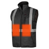 Heated Safety Vest, Black, 2X-Large