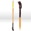 Pry Bar, Grizzly Bar 55-1/2" Long, 55-1/2 INCH OVERALL LENGTH; 3 INCH WIDTH; HARDENED ALLOY MATERIAL; APPLICATION PULLING NAIL AND SPIKE, ROLLING PIPES, STRIPPING FORMS; GRIZZLY BRAND, Packaging Qty- sold 1 each/ 4 per pack unit