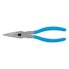 Channellock 317BULK Long Nose Plier, Straight Needle Nose, High Carbon Steel, 8 in OAL