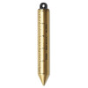 Crescent Lufkin 590GN Inage Oil Gauging Plumb Bob, 1 in dia, 6.75 in L, Solid Brass, SAE