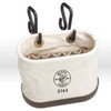Tool Bucket, AERIAL-BASKET OVAL BUCKET WITH 15 POCKETS