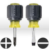 Screwdriver Set, 2 PC STUBBY SCREWDRIVER SET