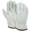 Drivers Gloves, CV Grade, Cowhide, Large, Leather, Beige