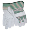 Leather Palm Gloves, C Grade, Cowhide, Medium, Leather