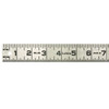 One-Piece Steel Rule, 1 ft, 1/16 Inch, 1.25 Inch, Silver