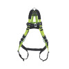 Miller by PIP H5ISP111023 H500 Industry Standard Full-Body Harness, Back/Side D-Rings, 2X-Large, Mating Chest/Tongue Leg Buckles, Shoulder Pads, IS7P