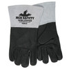 Welding Gloves, Memphis Welding, Medium, Leather, Black