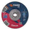 Weiler 57042 Tiger AO Cutting Wheel, 5 in dia x 0.045 in Thick, 5/8 -11 in UNC Arbor, A60T, Type 27