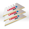 Utility Knife Blades, Type: LENOX Gold100D Bi-metal utility knive blades, Packaging: 100 Per Pack, 5 packs per case