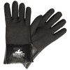 Gloves, Memphis, Large, PVC, White, 12 Inch L, Gauntlet Cuff