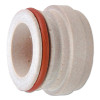 Thermacut 220631UR Replacement Hypertherm Swirl Ring Suitable for HyPerformance Plasma, (b), 400 A Bevel, Mild Steel