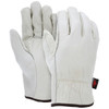 Drivers Gloves, Select Grade, Cowhide, Large, Leather, Beige