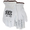 Drivers Gloves, DuPont®, Small, Leather, White