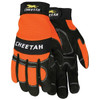 Mechanics Gloves, Medium, Synthetic, Black