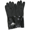 Gloves, Memphis, Large, PVC, White, 14 Inch L, Gauntlet Cuff