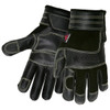 Mechanics Gloves, 2X-Large, Leather, Black