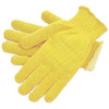 Cut Resistant Gloves, Kevlar, Small, Yellow, 7 ga THK