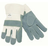 Leather Palm Gloves, DuPont™ Kevlar®, Medium, Leather, White
