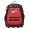 Milwaukee Tool 48-22-8301 PACKOUT Backpack, 1680D Ballistic Material, 48 Pockets, Black/Red, Includes Jab Saw Pkt/Sternum Strap/Tape Measure Clip