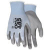 Cut Resistant Gloves, Synthetic, X-Large, Gray/Blue
