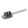 Weiler 21076 Model SM-3/4 Single Spiral Power Tube Brush 3/4 In Dia 0.006 In Steel