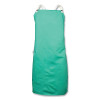 Tillman 6236 Flame Resistant Bib Apron, 6236, 24 in W, 36 in L, 9 oz 100% Cotton Proban FR7A, Green