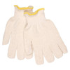 Gloves, Terrycloth, Small, Cotton Polyester Blend, Natural