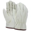 Drivers Gloves, Fleece Lined, CV Grade, Pigskin, Medium