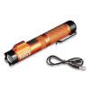 Klein Tools 56040 Rechargeable LED Focus Flashlight With Laser 125 Lumens Low 350 Lumens High