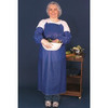 8 mil, Blue, Vinyl Apron, Sewn Edge, 35" X 45"