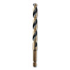 DeWalt DWA5022 Black and Gold Impact Ready Drill Bit, 11/32 in dia, 135 Split Point Tip, 4-7/8 in OAL