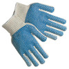 Gloves, Regular Weight, Large, Cotton Polyester Blend