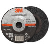 3M 051125-87446 Cut-off Wheel Abrasives, 5 in Dia., 36 Grit, 12,250 rpm