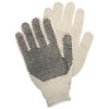 Gloves, Regular Weight, Large, Cotton Polyester Blend
