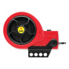 Master Lock S866 Retractable Cable Lockout with Nylon Core 1/8 Inch x 9 Ft Red Black