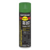 Rust-Oleum V2133838 High Performance V2100 System Enamel Aerosol, 15 oz Can, Safety Green, Gloss Paint