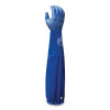 SHOWA NSK2610 NSK26 Chemical Protection Nitrile Coated Gloves, NSK26, 10/Large, Elastic Cuff, Rough Grip, Cotton Liner, Blue