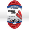 Extension Cord, 14/3 SJTW Red Ext Cord