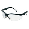 Safety Glasses, Klondike KD3 Series, Clear Lens, Gel Nose