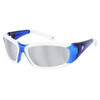 Safety Glasses, ForceFlex FF3 Series, Silver Mirror Lens