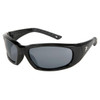 Safety Glasses, ForceFlex FF3 Series, Gray Lens, TPR Nose