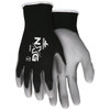 Gloves, Latex Free, 15 Gauge, Medium, Nylon, Gray