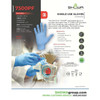 Disposable Glove, Medium, 5.3 L, Blue, Nitrile