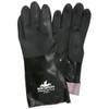 Gloves, Memphis, Large, PVC, White, 14 Inch L, Gauntlet Cuff