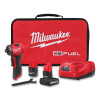 Milwaukee Tool 3485-22 M12 FUEL 1/4 in Right Angle Die Grinder, 0.4 hp, 12 V, 20000 RPM, Kit with 1-M12 REDLITHIUM HIGH OUTPUT CP2.5 Battery Pack