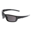 Safety Glasses, Swagger SR4 Series, Gray Lens, Black Temple