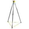 MSA 10163033 Workman Confined Space Entry Kit, 50 ft Rescuer, 65 ft  Winch, 8 ft Tripod